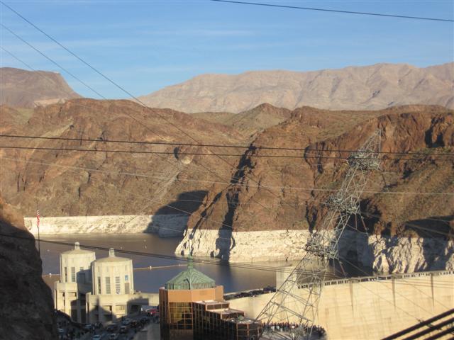 Hoover Dam from Nevada